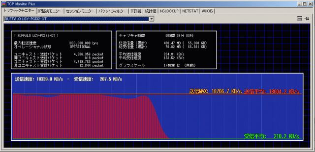 TCPモニタ TCPモニタ